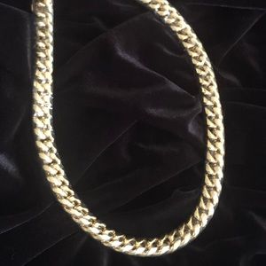 Miami Curb Cuban Link Fashion Chain For Men 14mm Wide Necklace